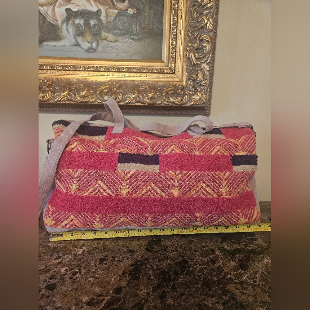 NWOT Free People First Class Embellished Weekender in Primrose Garden Duffel Bag - Picture 12 of 17